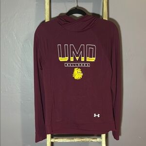 Under Armour Maroon UMD Bulldogs Hoodie